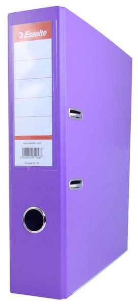 Esselte 70mm Polypropolene Lever Arch File - Lilac