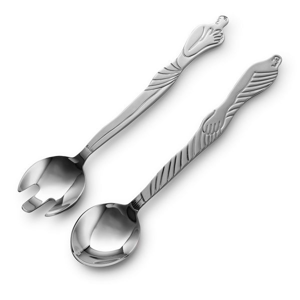 Carrol Boyes - Salad Servers - Nwanuna and Wasadi