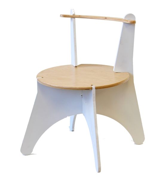 Natural Birch Ply &amp; White image