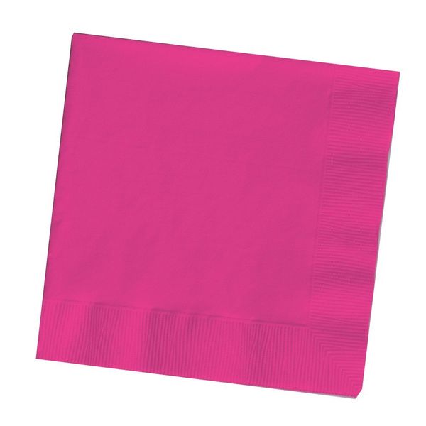 Bulk Pack of 5 Serviettes - Hot Pink (20 Piece)