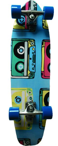 Surge Cruze Skateboard - Mix Tape