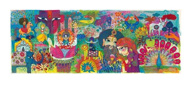 Djeco Magic India Puzzle