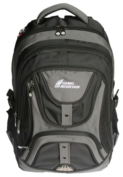 Camel Mountain Laptop Backpack image