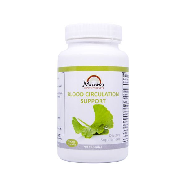 Manna Health Blood Circulation &amp; Pressure Supplement