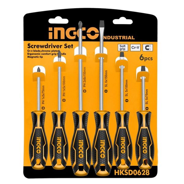 Ingco CRV Screwdriver Set