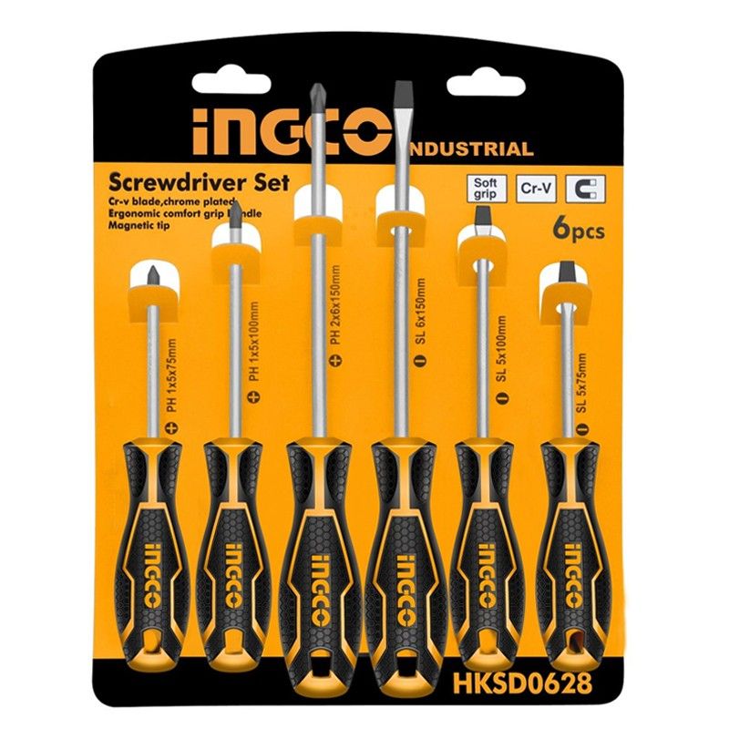 Ingco CRV Screwdriver Set Shop Today. Get it Tomorrow!