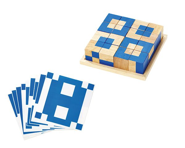 Wooden Blocks with Activity Cards