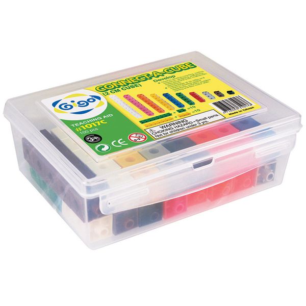 Gigo Connect-a-Cube: 100 Pieces