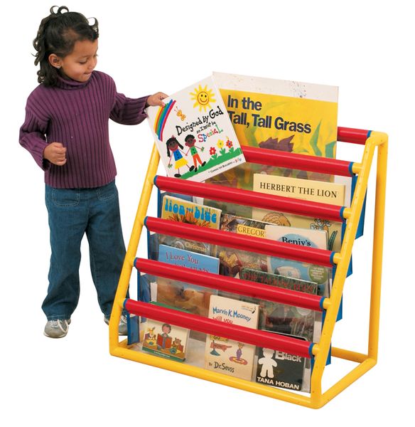 Gigo Furniture: 5-Pocket Book Display Unit