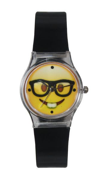 Emoji Nerd Watch - Black
