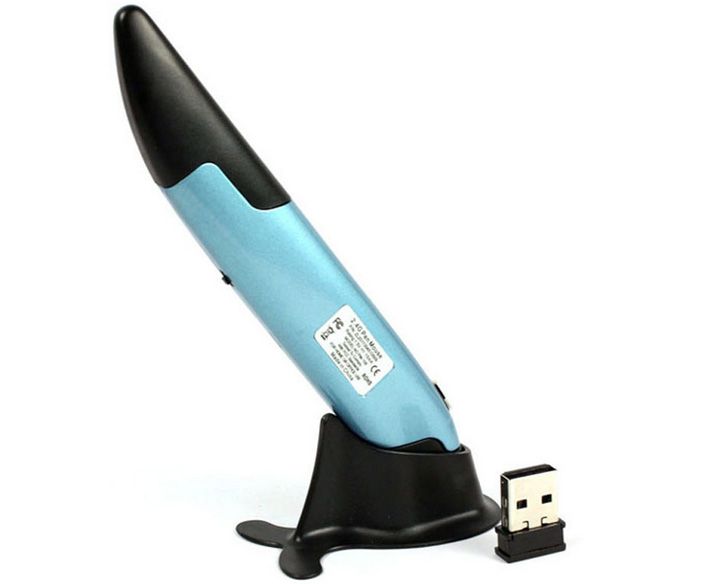2.4g Wireless Pen Mouse - Blue