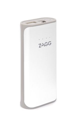 Zagg Ignition 3000 Mah Power Pack with Flash Light - White