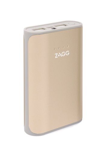 Zagg Ignition 6000 Mah Power Pack with Flash Light - Gold