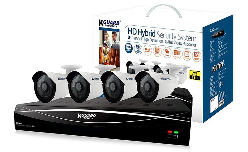 Kguard 16 Channel HD DVR &amp; 1080P Camera Kit
