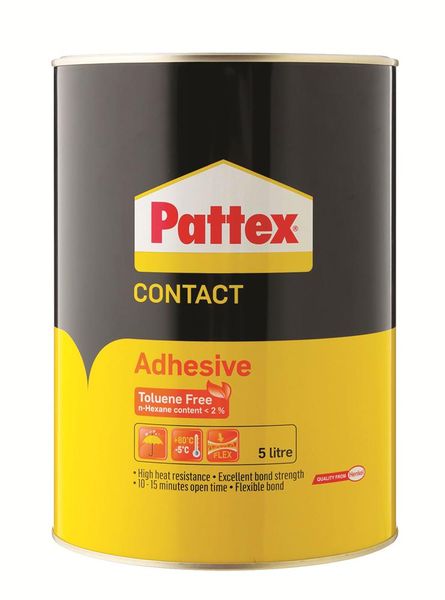 Pattex - Contact Adhesive Tin - 5 Litre