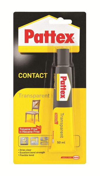Pattex - Transparent Contact Glue - 50ml