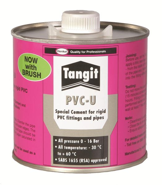 Tangit - PVC-U Weld Tin With Brush - 500ml