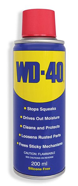 WD-40 - Multi-Purpose Lubricating Spray - 200ml