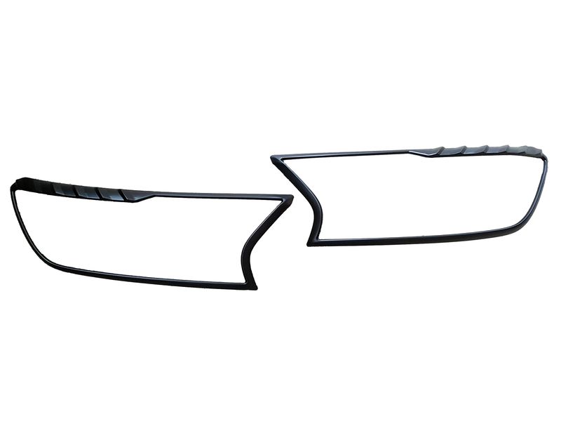 Nexon Head Lamp Trim for Ford Ranger 2016 - Matte Black