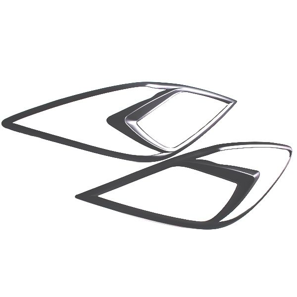 Nexon Head Lamp Trim for Mazda Bt-50 2013 - Matte Black