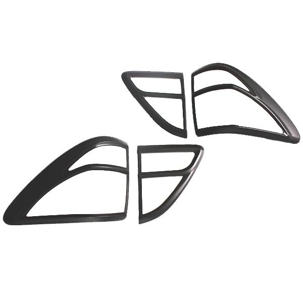Nexon Tail Lamp Trim for Mazda Bt-50 2013 - Matte Black