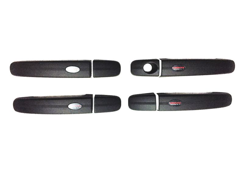 Nexon Door Handle Cover for Ford Ranger 2012 - Matte Black (Set of 4)