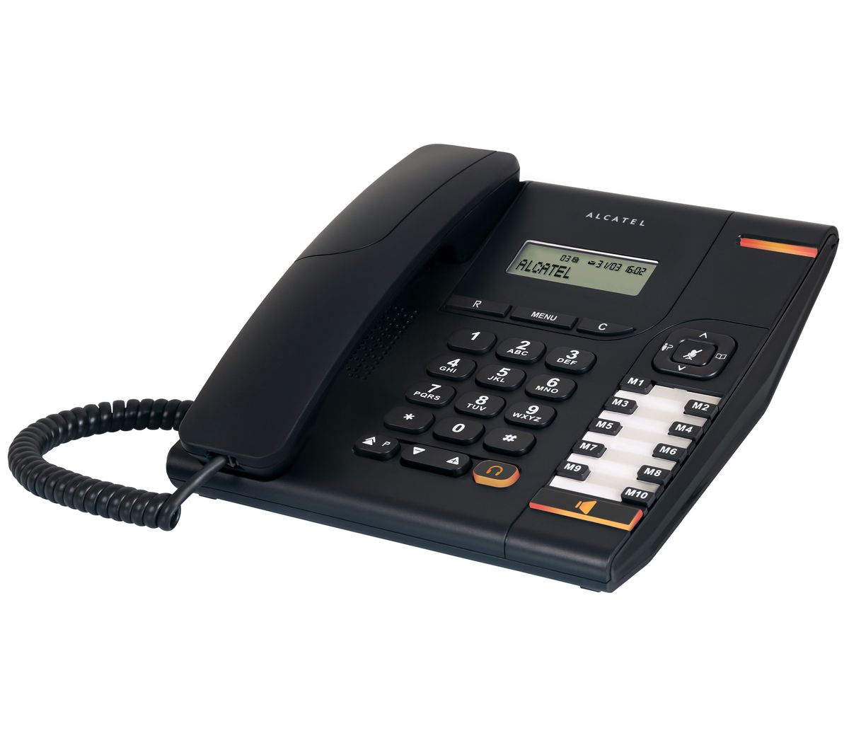 Alcatel Temporis 580 - Landline/Analogue Corded Phone with Headset Jack ...