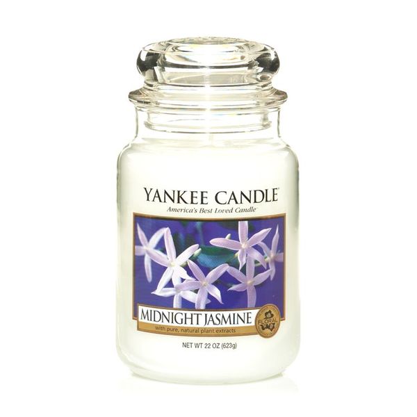 Yankee Candle Classic Midnight Jasmine Scented Large Candle Jar