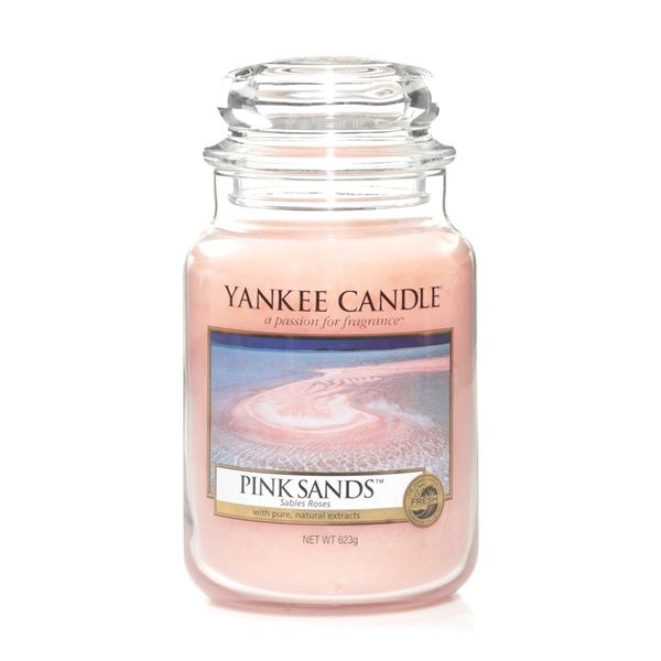 Yankee Candle Classic Pink Sands Scented Large Candle Jar