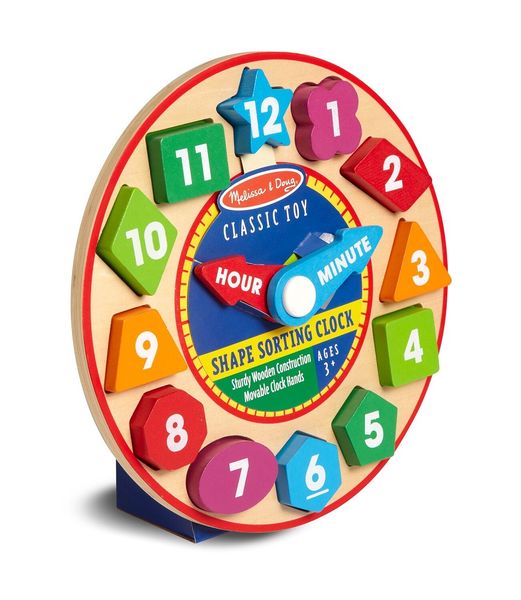 Melissa &amp; Doug Shape Sorting Clock