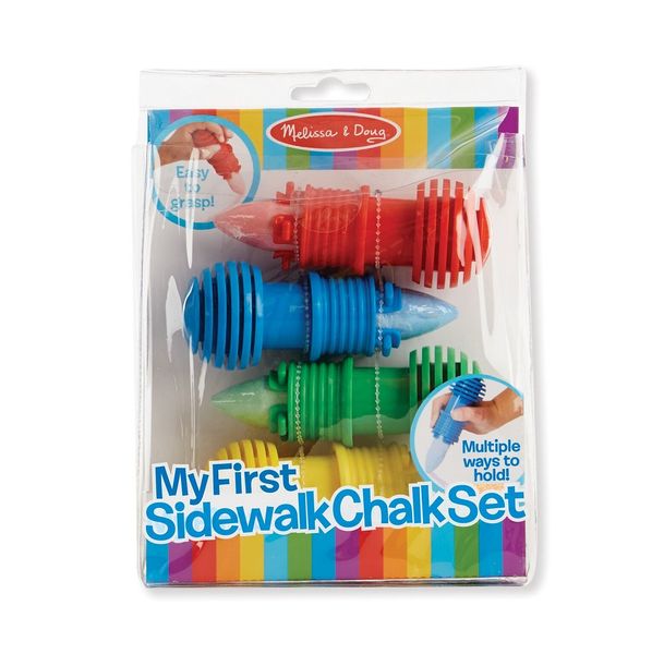 Melissa &amp; Doug My First Sidewalk Chalk Set