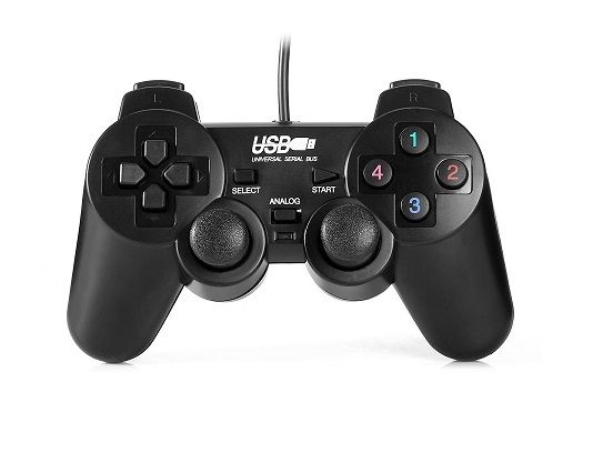 Wired Double Shock Controller for PC