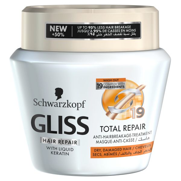 Schwarzkopf Gliss Total Repair Treatment Mask - 300ml