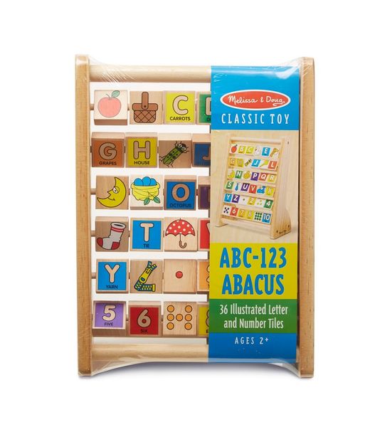 Melissa &amp; Doug ABC 123 Abacus
