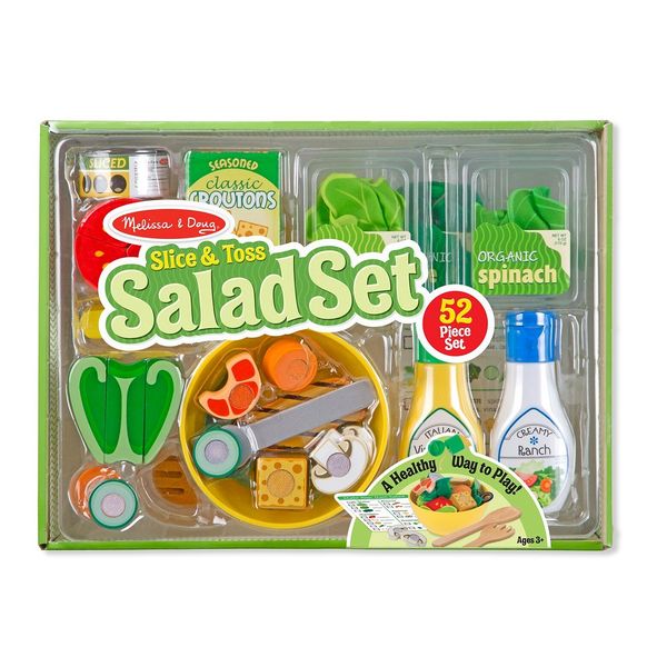Melissa &amp; Doug Slice &amp; Toss Salad Set