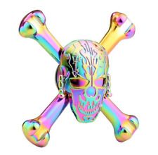 Skull Fidget Spinner - Neon