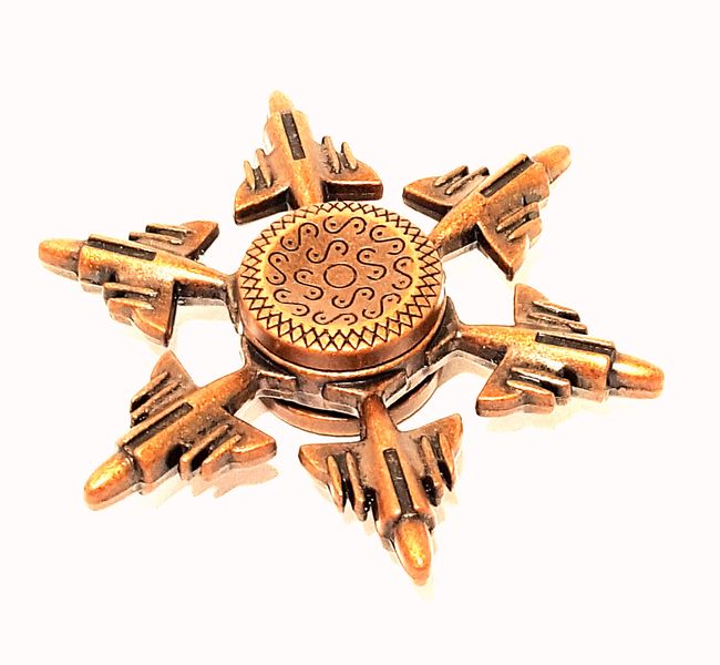 Jet Fidget Spinner - Bronze