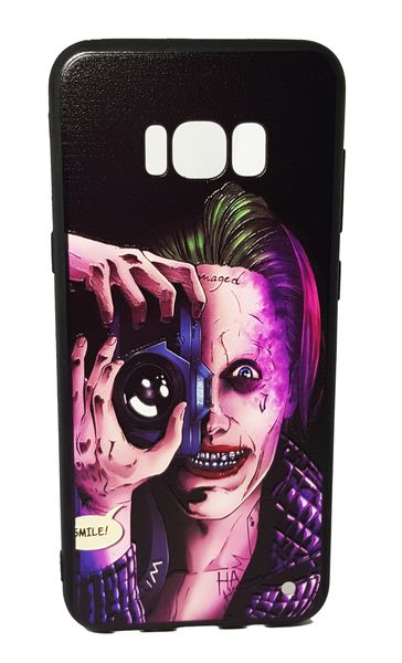 Compatible Samsung Fashion Cover for S8 Plus - Joker &amp; Harley Heart