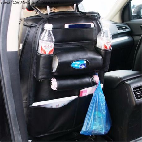 Fleek Back Seat Mounted Car Storage Bag - Black, Shop Today. Get it  Tomorrow!