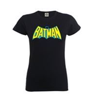DC Originals - Batman: Retro Logo Ladies T-Shirt (Parallel Import)