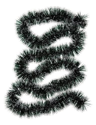 Bulk Pack of 6 Snow Tipped Christmas Tinsels - 7cm x 2m