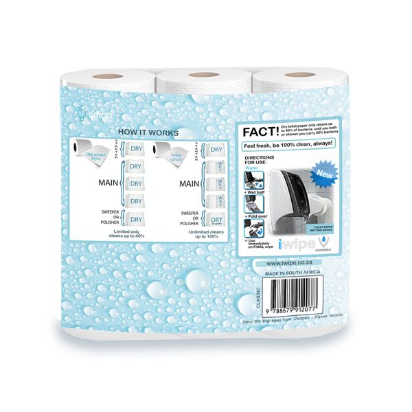 iWipe Smart Toilet Paper