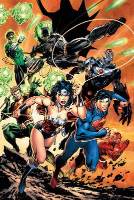 DC Comics Justice League - Charge Poster
