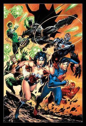 DC Comics Justice League - Charge Poster