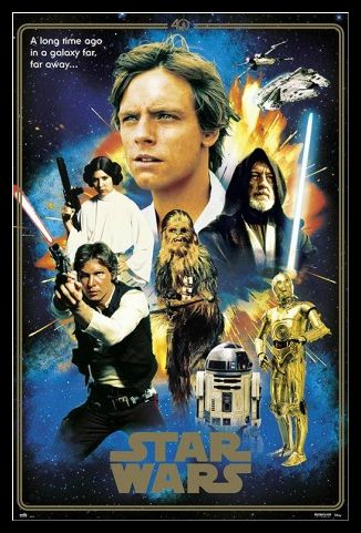 Star Wars 40th Anniversary - Heroes Poster