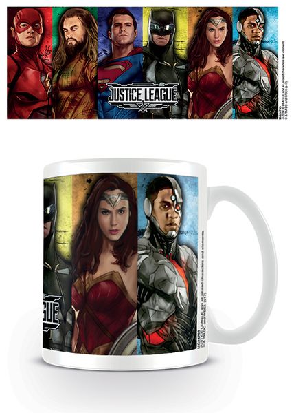 Justice League Movie - Hero Stripes Mug