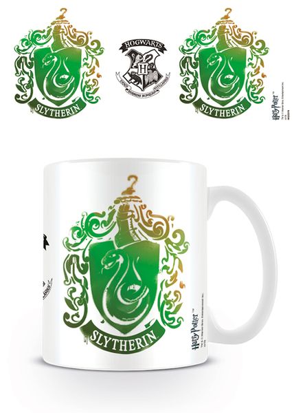 Harry Potter - Slytherin Stencil Crest Mug