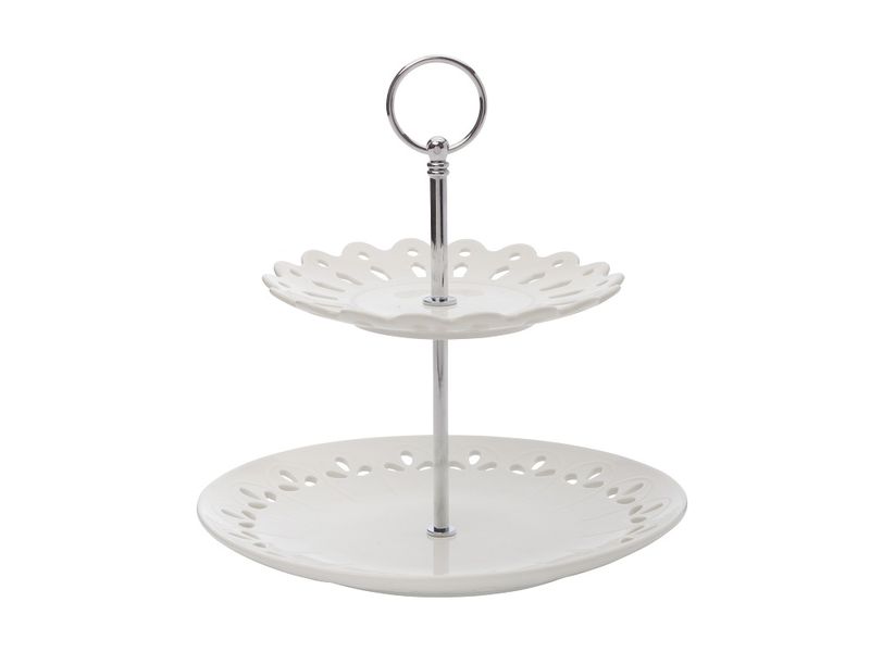Maxwell &amp; Williams - Lille 2 Tiered Cake Stand