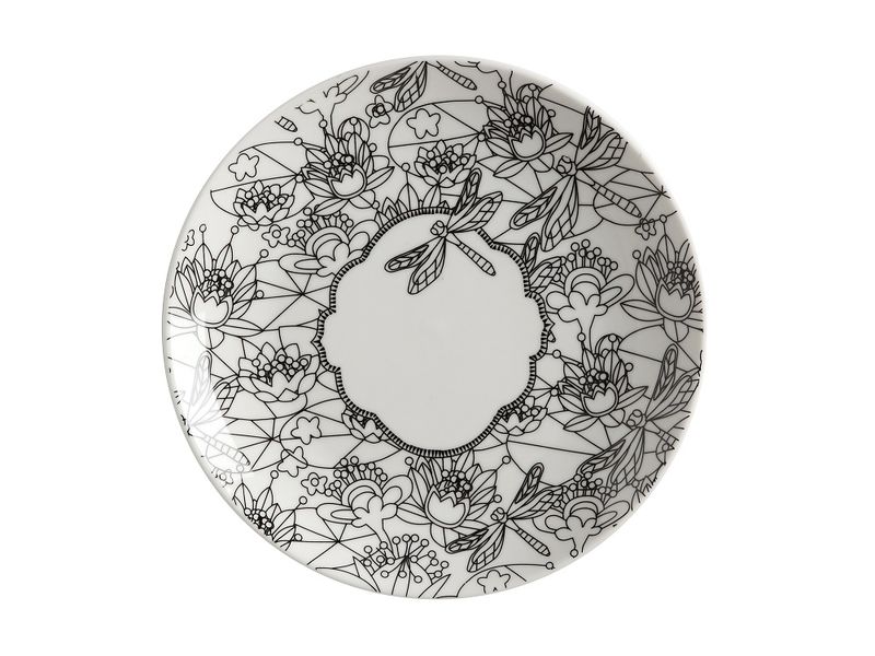 Maxwell &amp; Williams - Mindfulness 19cm Plate Dragonfly