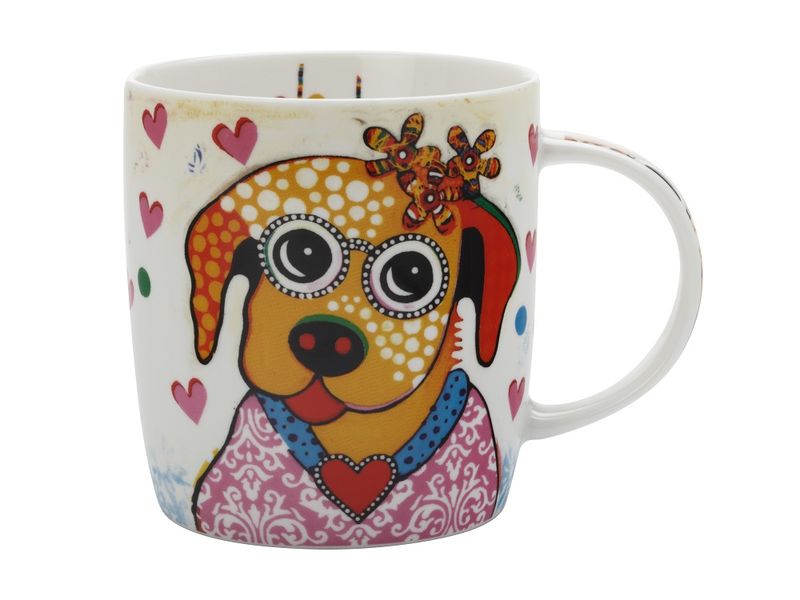 Maxwell &amp; Williams - 370ml Smile Style Mug Posey